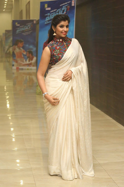 Telugu TV Anchor Syamala Stills In Hot White Saree 104